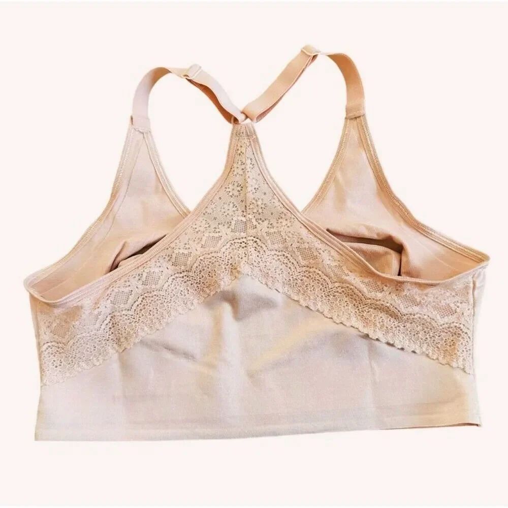 Ruby Ribbon Pin Up Racerback Demi Pale Nwt Size 32 - Picture 5 of 8